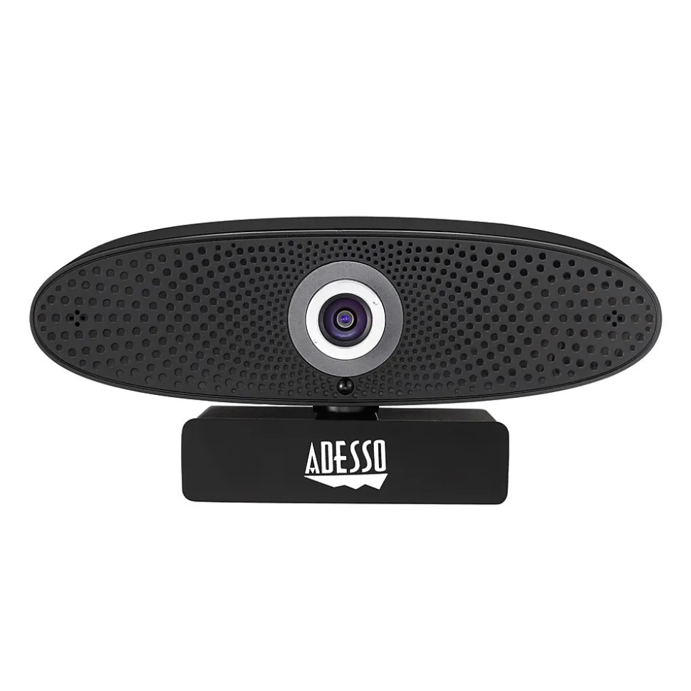CyberTrack C100 HD 3840 x 2160 Webcam, 8 Megapixel, Black (Cybertrack C100) | Adesso Discount