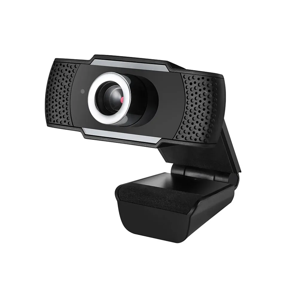 CyberTrack HD 1920 x 1080 USB Webcam with Built-in Microphone, TAA Compliant, 2.1 Megapixels, Black (CyberTrack H4-TAA) | Adesso Discount