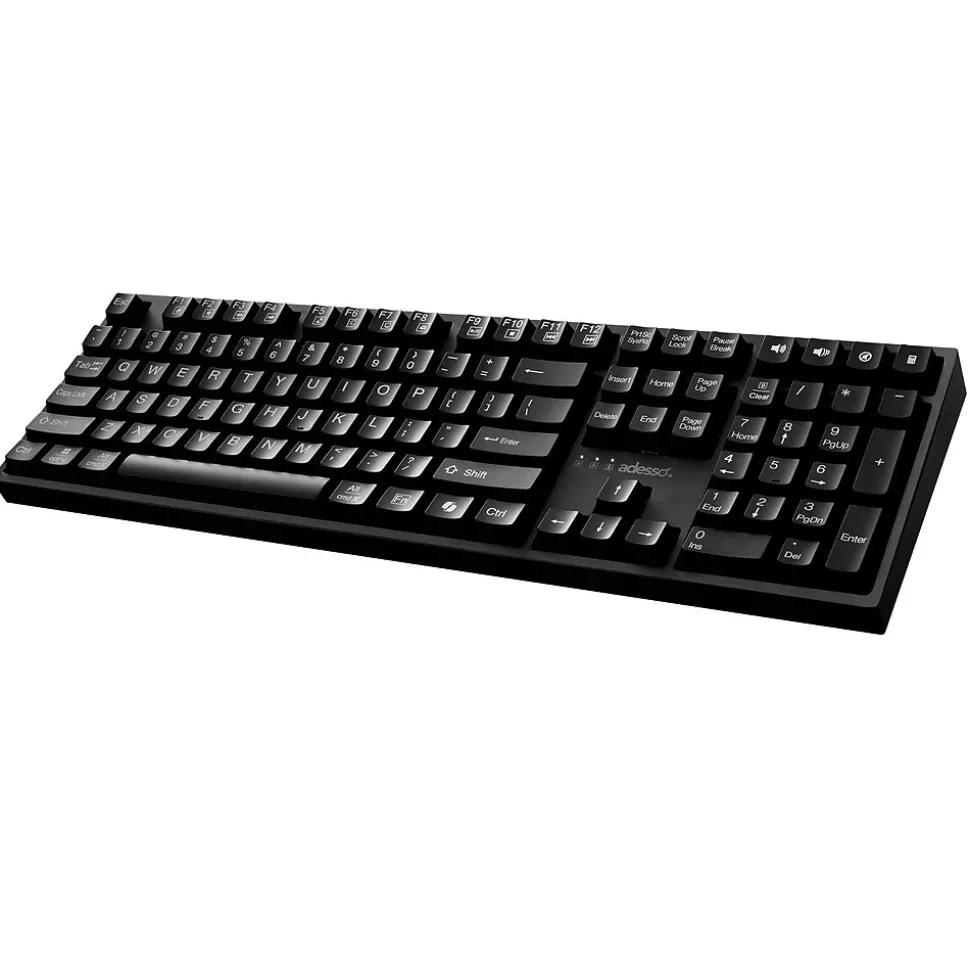 EasyTouch 670 Mechanical Keyboard, Black (AKB-670UB) | Adesso Best Sale