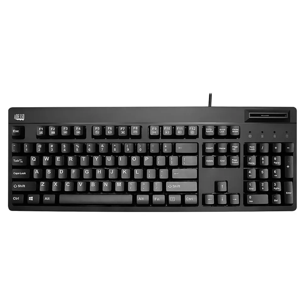 EasyTouch Keyboard, Black (AKB-630SB-TAA) | Adesso Online