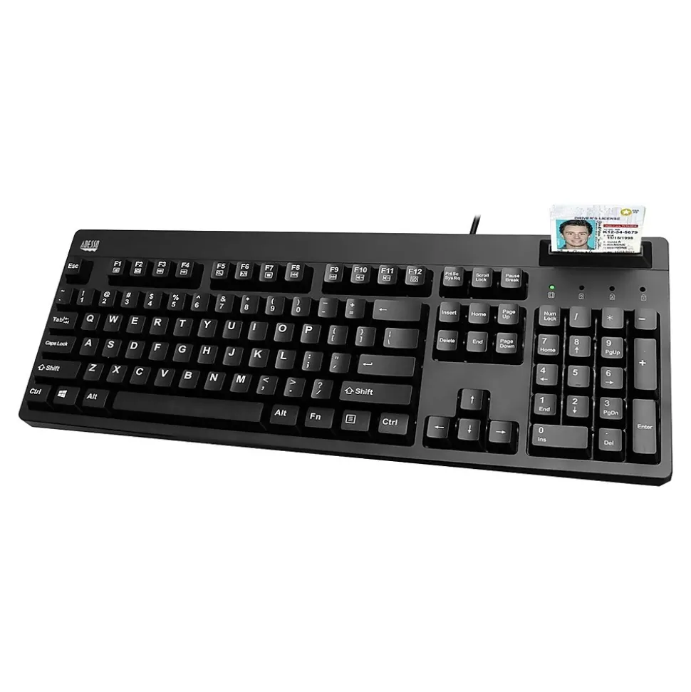 EasyTouch Keyboard, Black (AKB-630SB-TAA) | Adesso Online