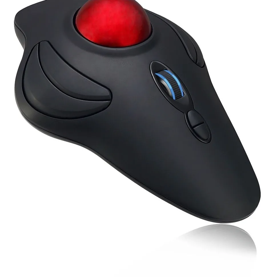 iMouse iMouseT40 Wireless Optical Mouse, Red/Black | Adesso Sale