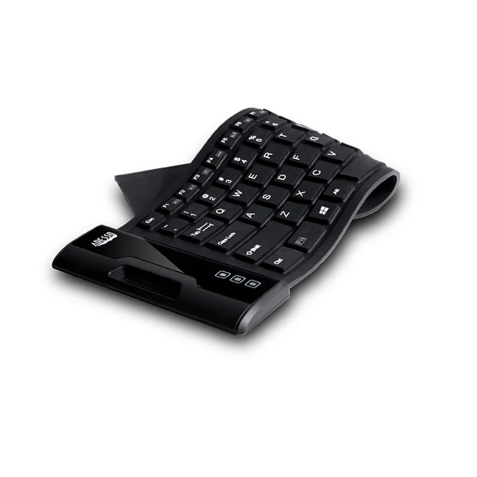 ® Wired Waterproof Flex Keyboard, Black | Adesso Flash Sale