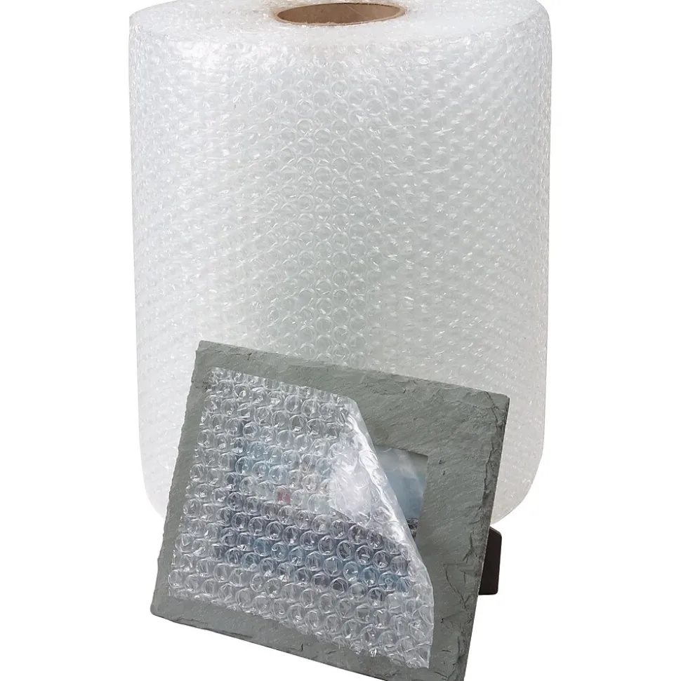 3/16" Adhesive UPS Approved Bubble Roll with Dispenser, 12" x 175' (BDAD31612) | SI Products Store