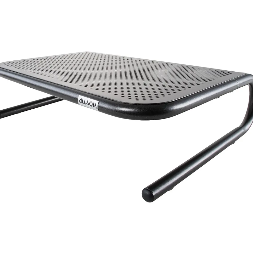 The Metal Art Jr. Monitor Stand, Pearl Black, 2/Pack (31958) | Allsop Store