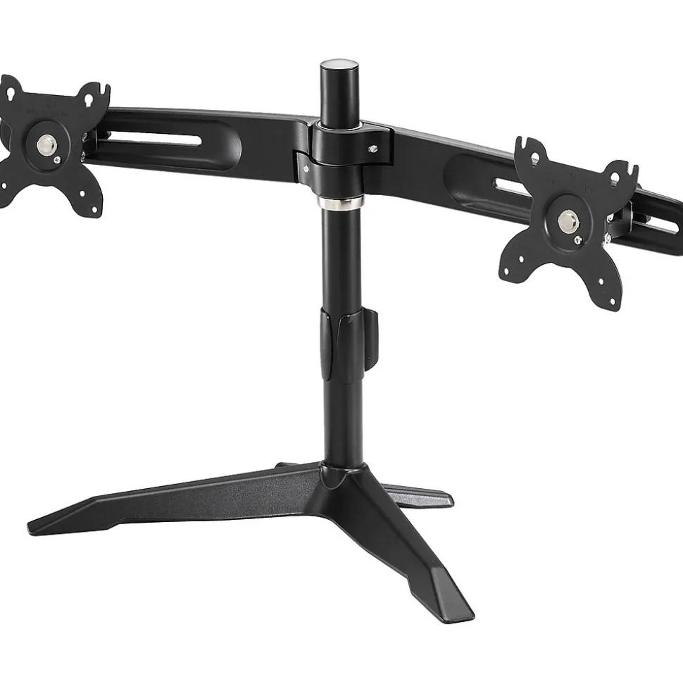 Adjustable Monitor Mount, Up to 24", Black (AMR2SU) | Amer Sale