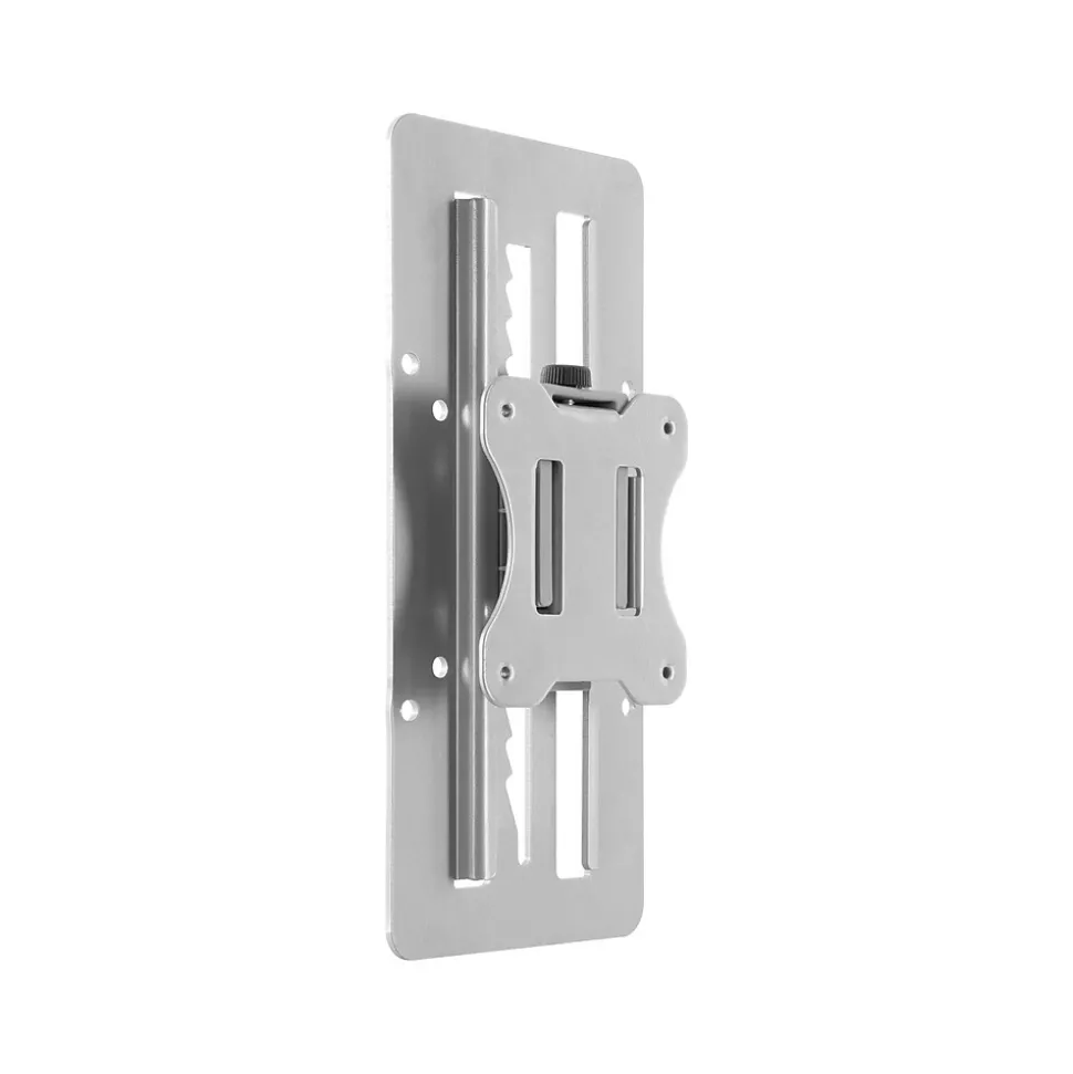 Steel VESA Offset Adapter, Up to 27" Monitor, Metallic Grey (AMRV120) | Amer Shop