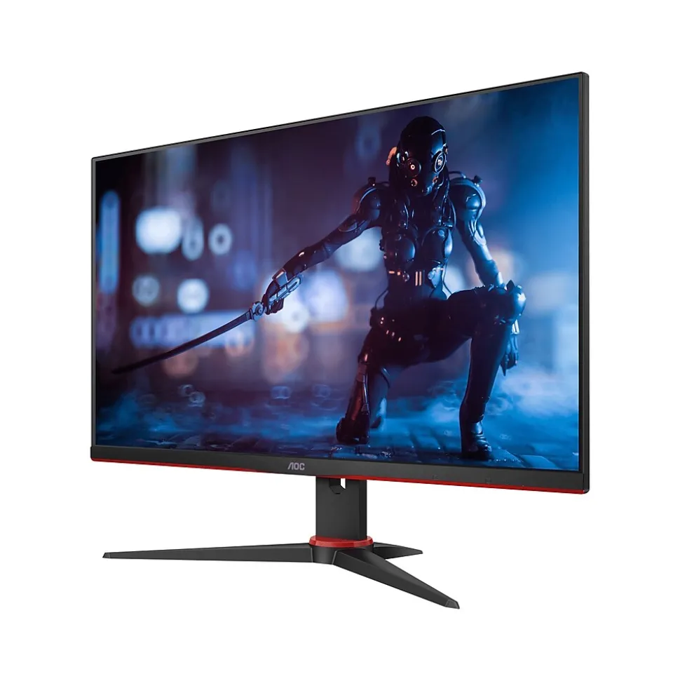 24" 165 Hz LED Gaming Monitor, Black/Red (24G2SE) | AOC New