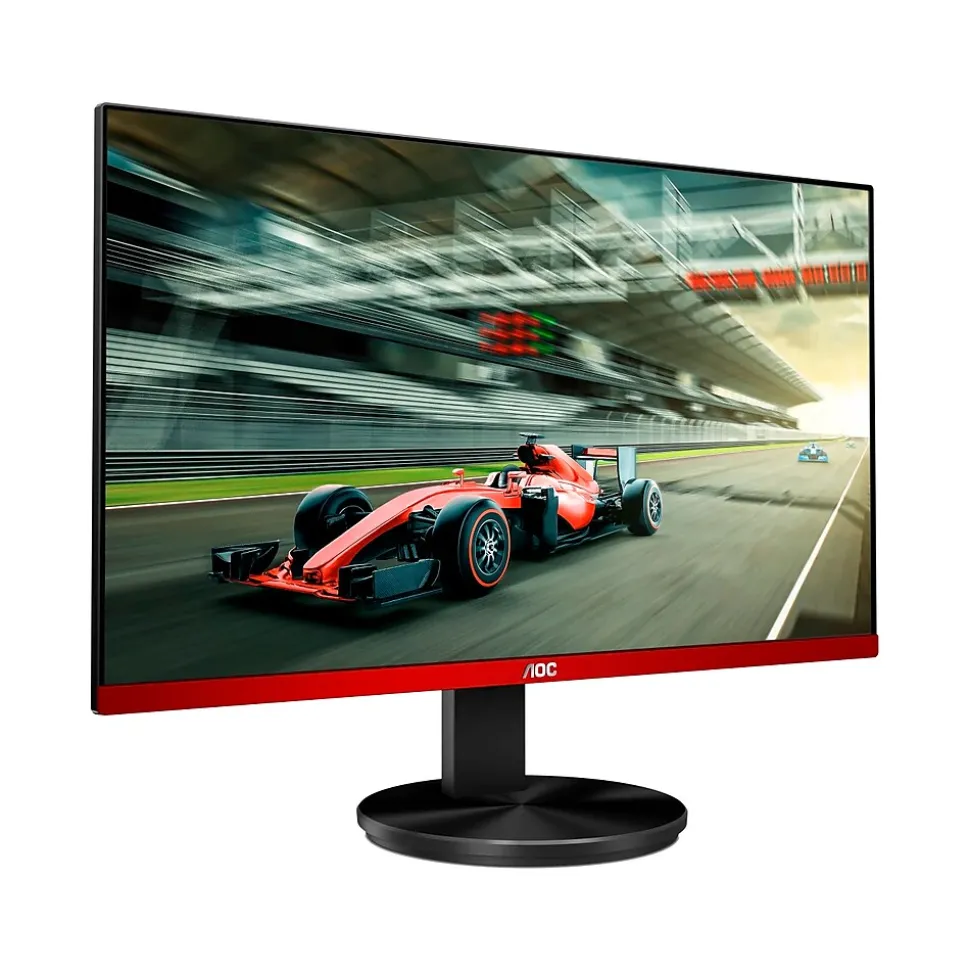 G90 24" LED Monitor, Black/Red (G2490VX) | AOC Best