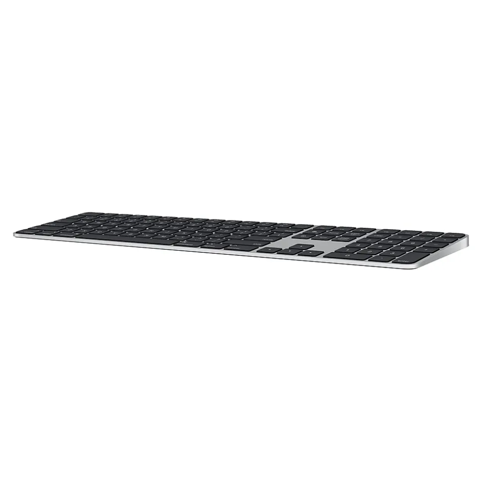 Magic Keyboard with Touch ID and Numeric Keypad Wireless, Silver/Black Keys (MMMR3LL/A) | Apple Cheap