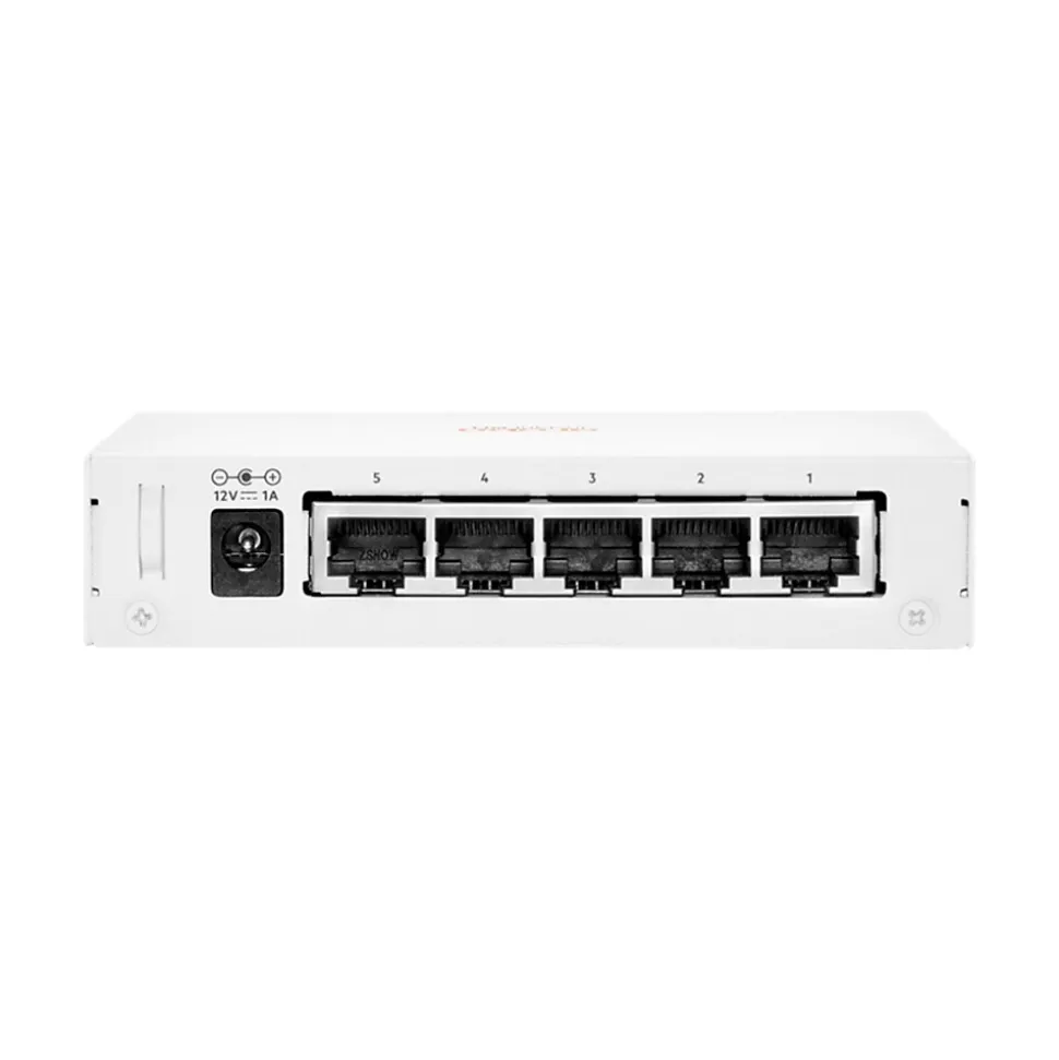 Instant On 1430 5-Port Gigabit Ethernet Unmanaged Switch, White (R8R44A#ABA) | Aruba Best
