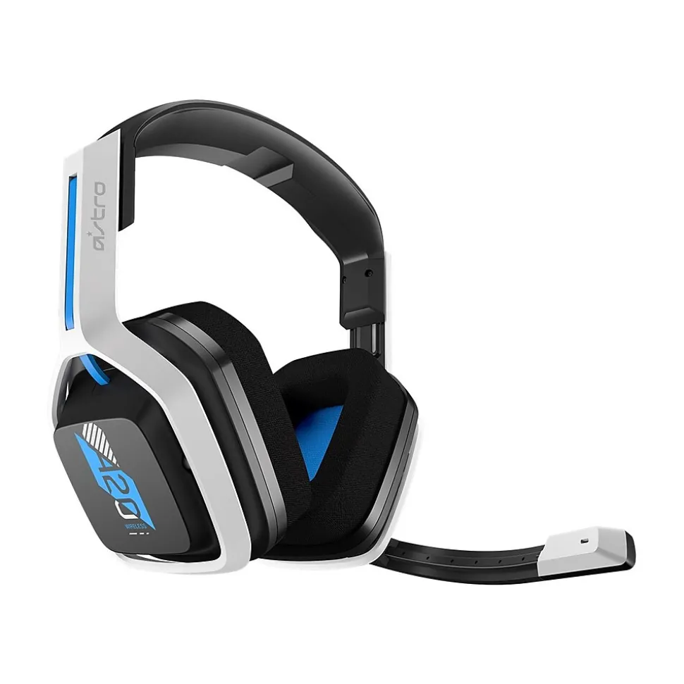 Astro A20 Wireless Gaming Headset (Gen 2), Black/White/Blue (939-001876) | Logitech Online