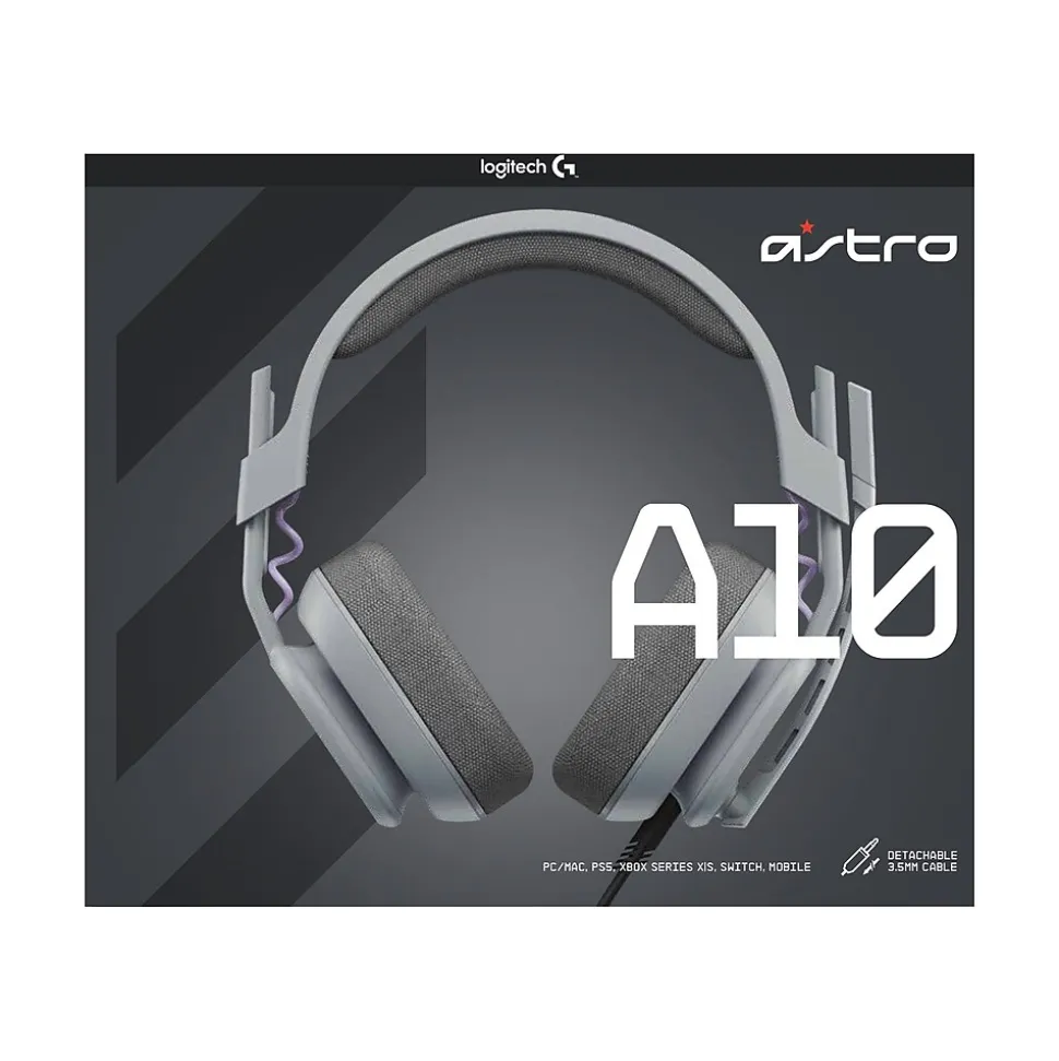 Astro Gaming A10 Gen 2 Stereo Headset, Gray (939-002069) | Logitech Hot