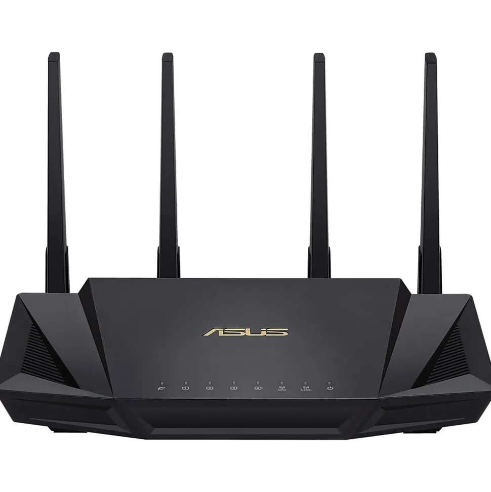 AC Dual Band MU-MIMO WiFi 6 Router, Black (RT-AX3000) | Asus Discount