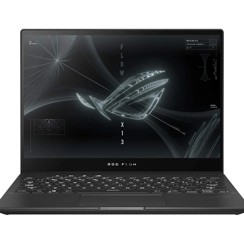 ROG Flow X13 GV301 13.4" Laptop, AMD Ryzen 9 5980HS, 32GB Memory, 1TB SSD, Windows 10 Pro (GV301QH-XS98-B) | Asus Store
