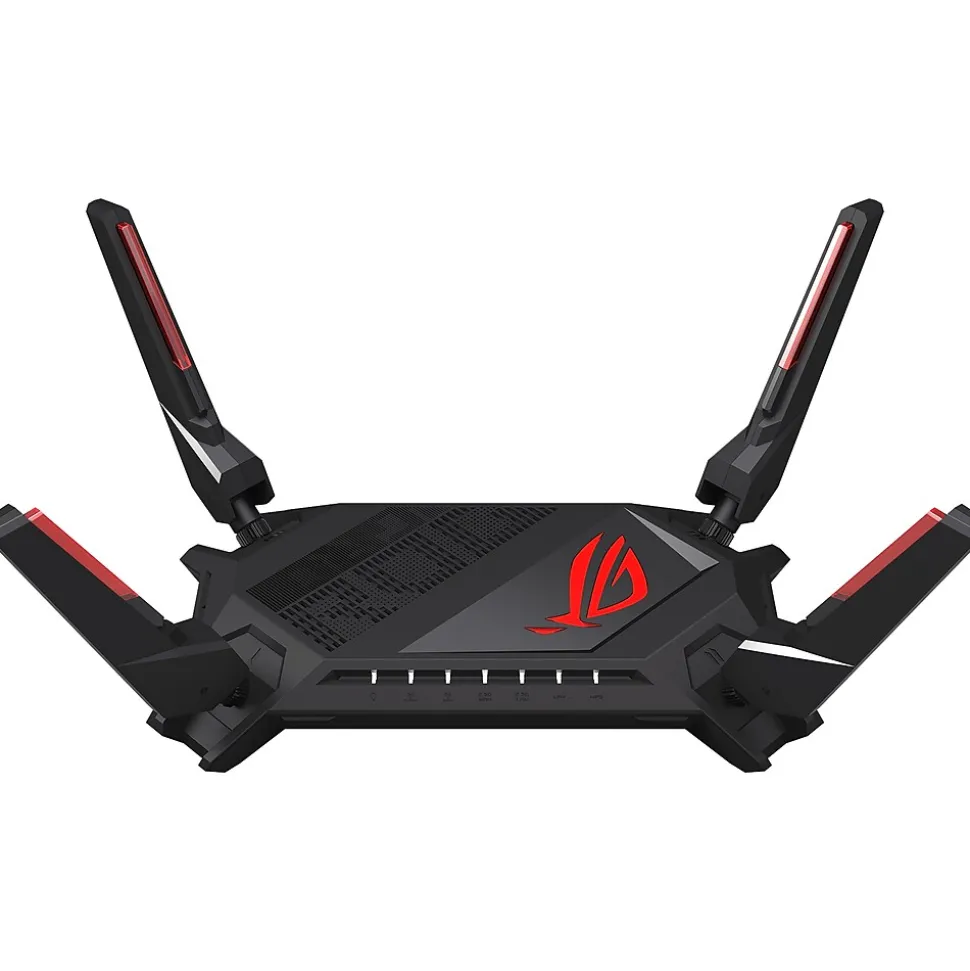 ROG Rapture AX5952 Dual Band MU-MIMO WiFi 6 Gaming Router, Black/Red (GTAX6000) | Asus Cheap