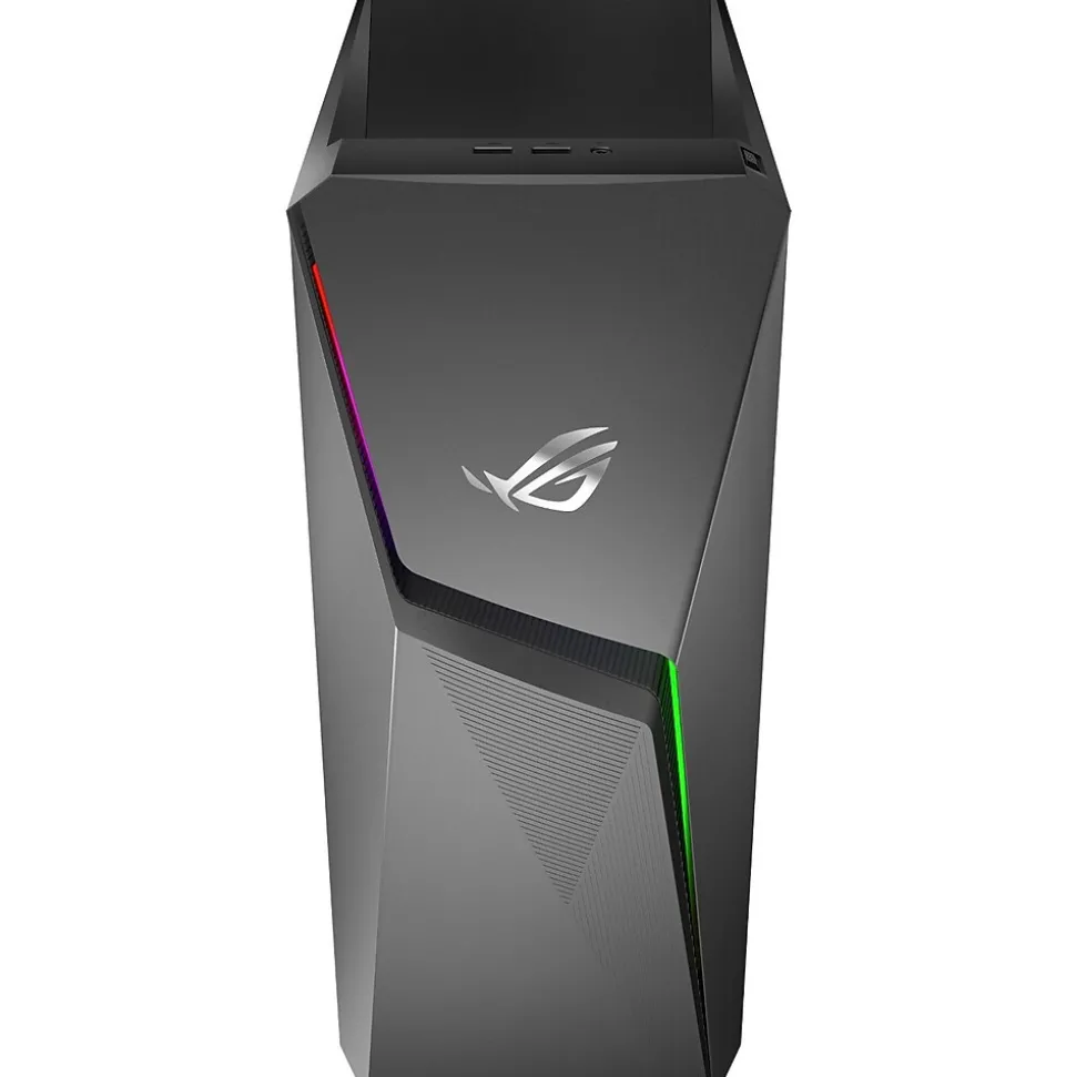 ROG Strix G10DK--RS554 Gaming Desktop Computer, AMD Ryzen 3 3400G, 8GB Memory, 256GB SSD 1TB HDD (G10DK-RS554) | Asus Clearance