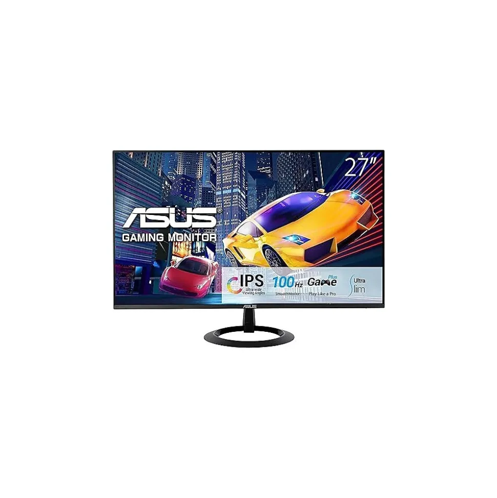 VZ27EHF 27" 100Hz LCD Gaming Monitor, Black (90LM07B0-B014B0) | Asus New