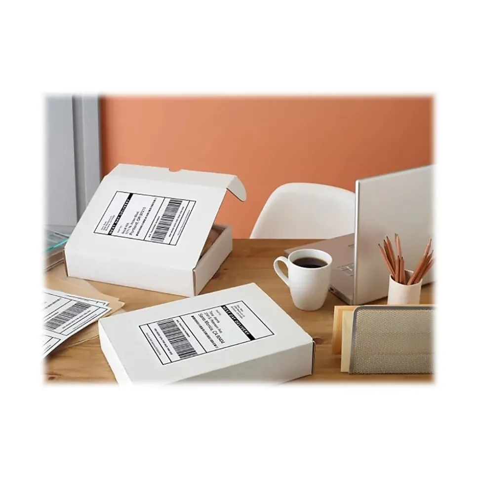 Internet Laser/Inkjet Shipping Labels, 8.5" x 5.5", White, 20 Labels/Pack (18126) | Avery Shop