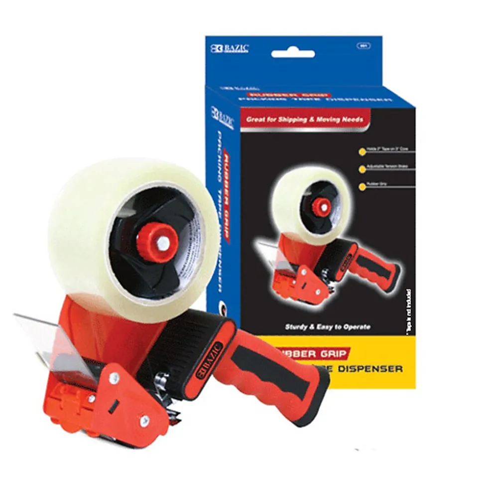 2" Handheld Packing Tape Dispenser, Red 2/Bundle (BAZ991-2) | Bazic Best Sale