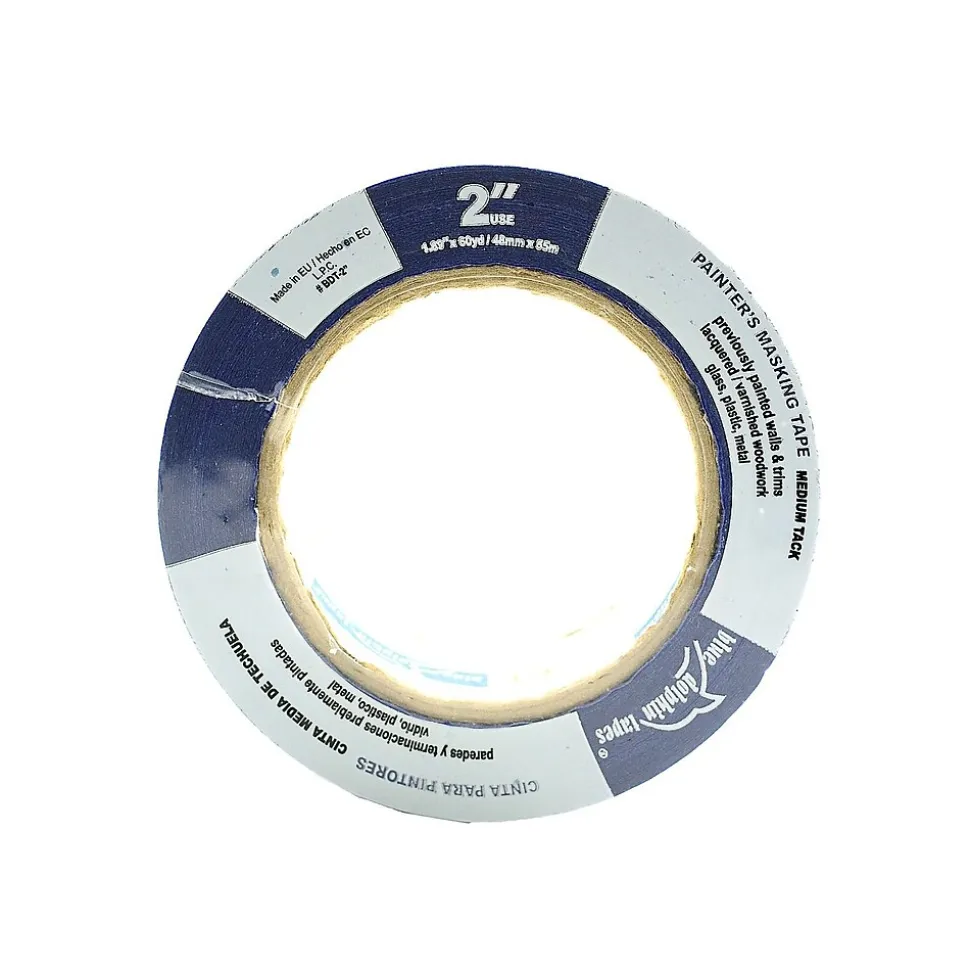 Blue Dolphin Tapes Painter'S Tape For Professionals 2 In. X 180 Ft. (BDT 0200) | Assorted Publishers Best Sale