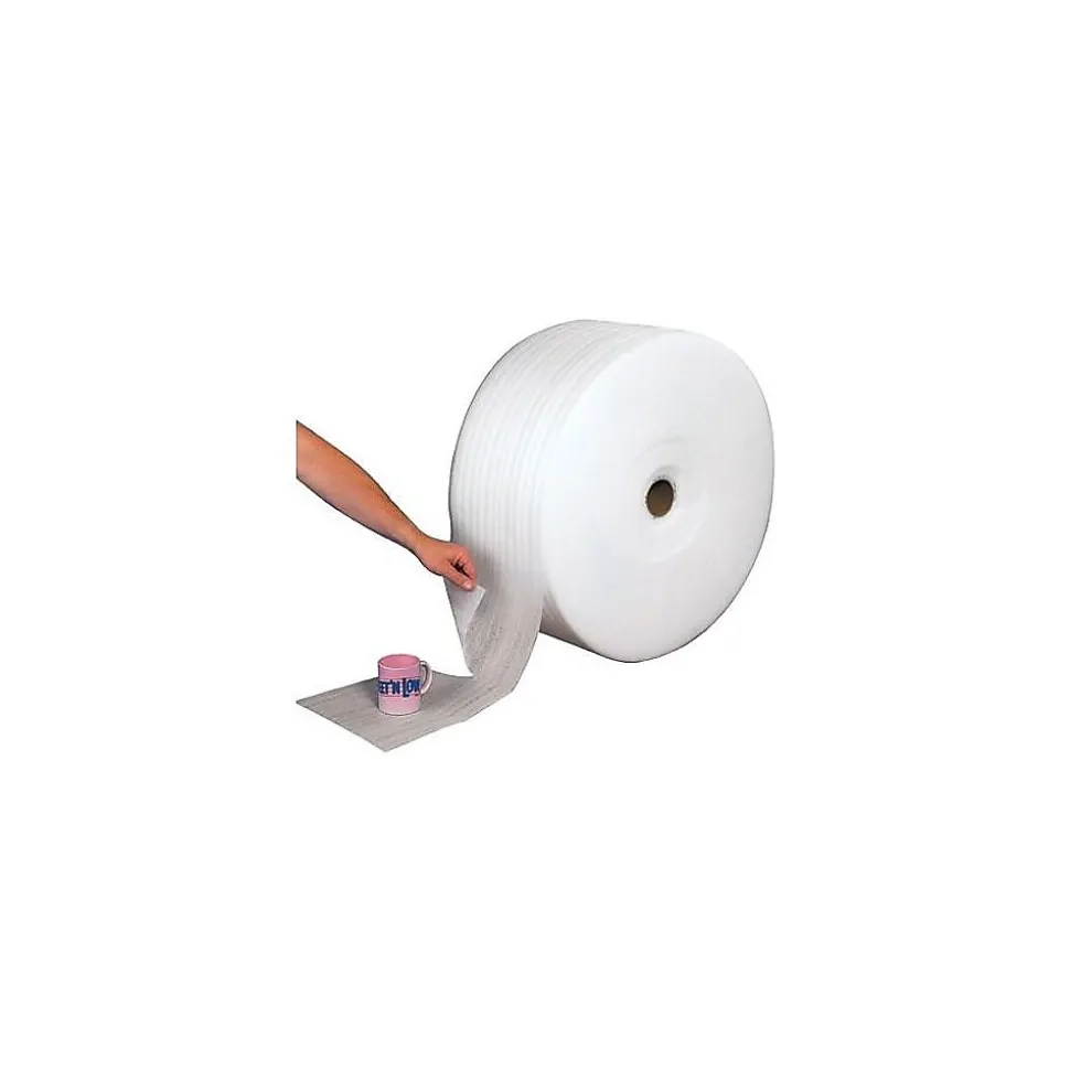 Box Partners Cohesive Foam Roll, Perforated 0.13"T x 24"W x 350'L (FWUPS18S24P) | Partners Brand Store