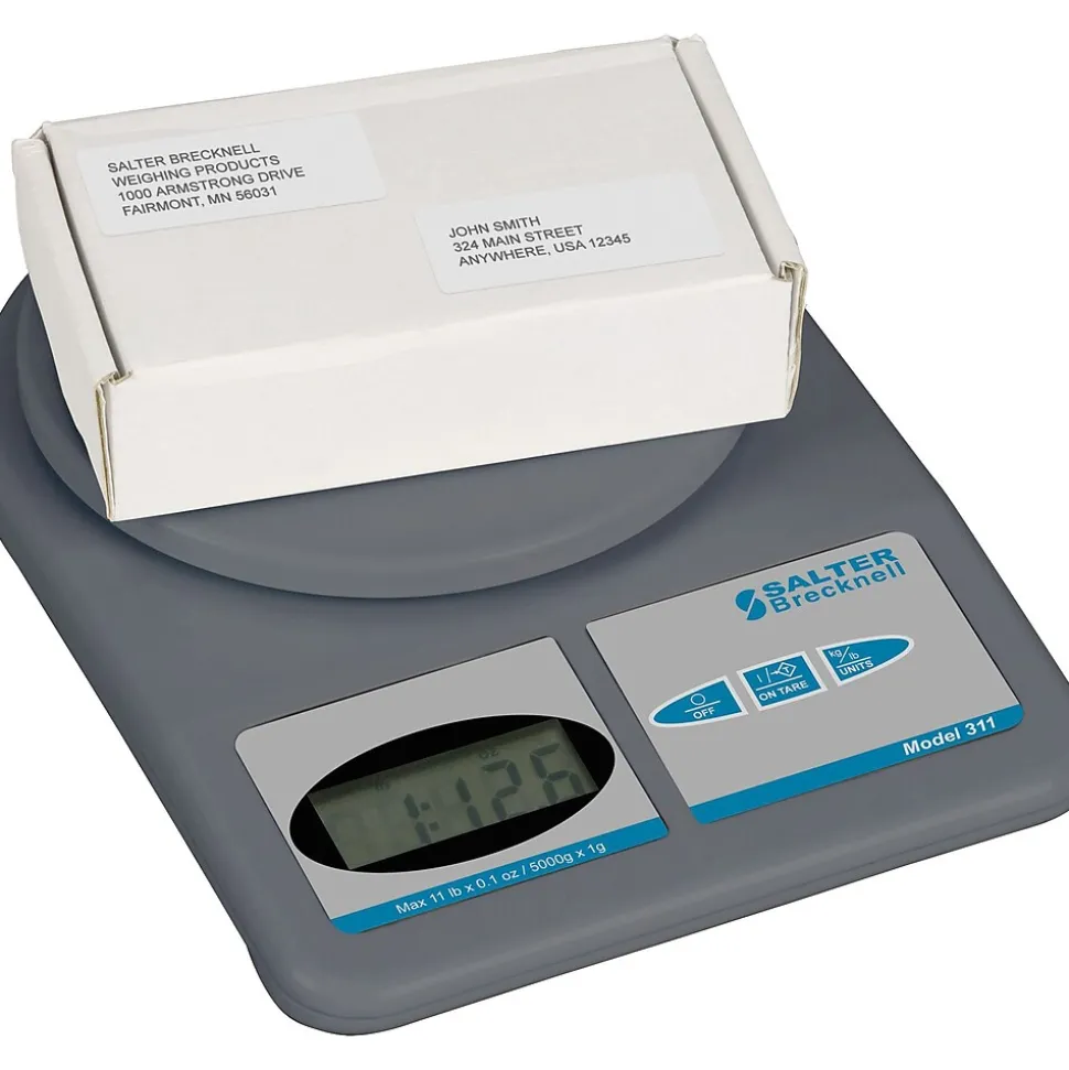 311 Electronic Office/Postal Scale, Up to 11lb. Capacity | Brecknell Fashion