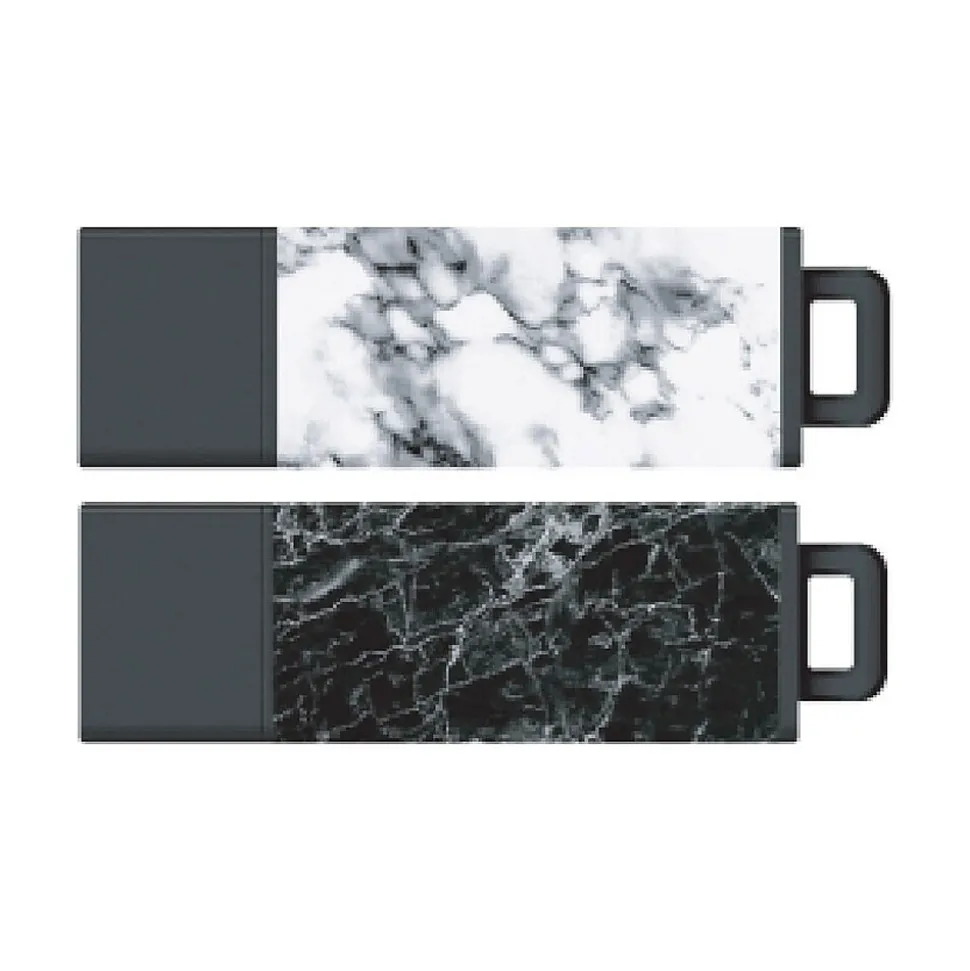 DataStick Pro2 64GB USB 3.2 Type A Flash Drive, Marble Stormy/Marble Onyx, 2/Pack (C1-U3T026-64G-2) | Centon Shop