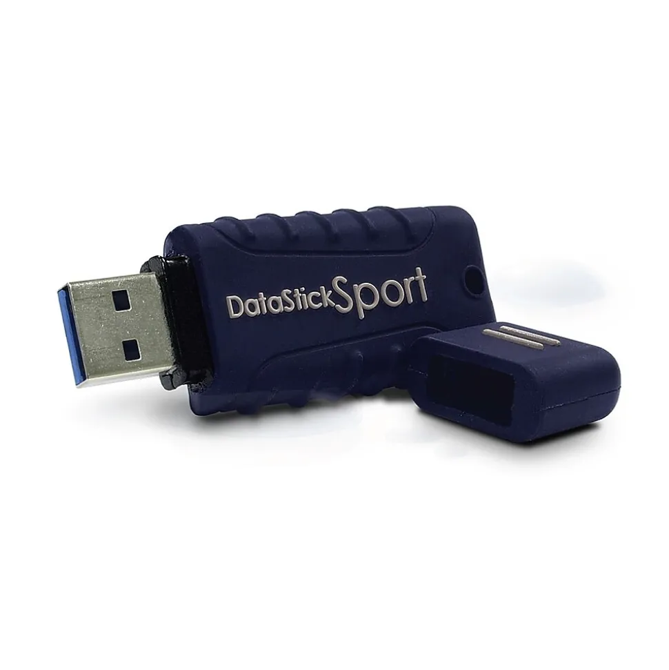 DataStick Sport 512GB Flash Drive, USB 3.0 Type-A, Blue (S1-U3W2-512G) | Centon Fashion