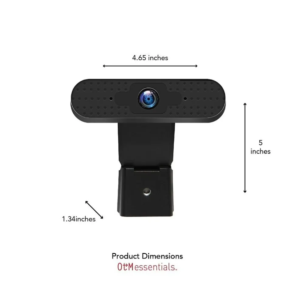 OTM Basics 1080p Webcam, Black (OB-AKK) | Centon Store