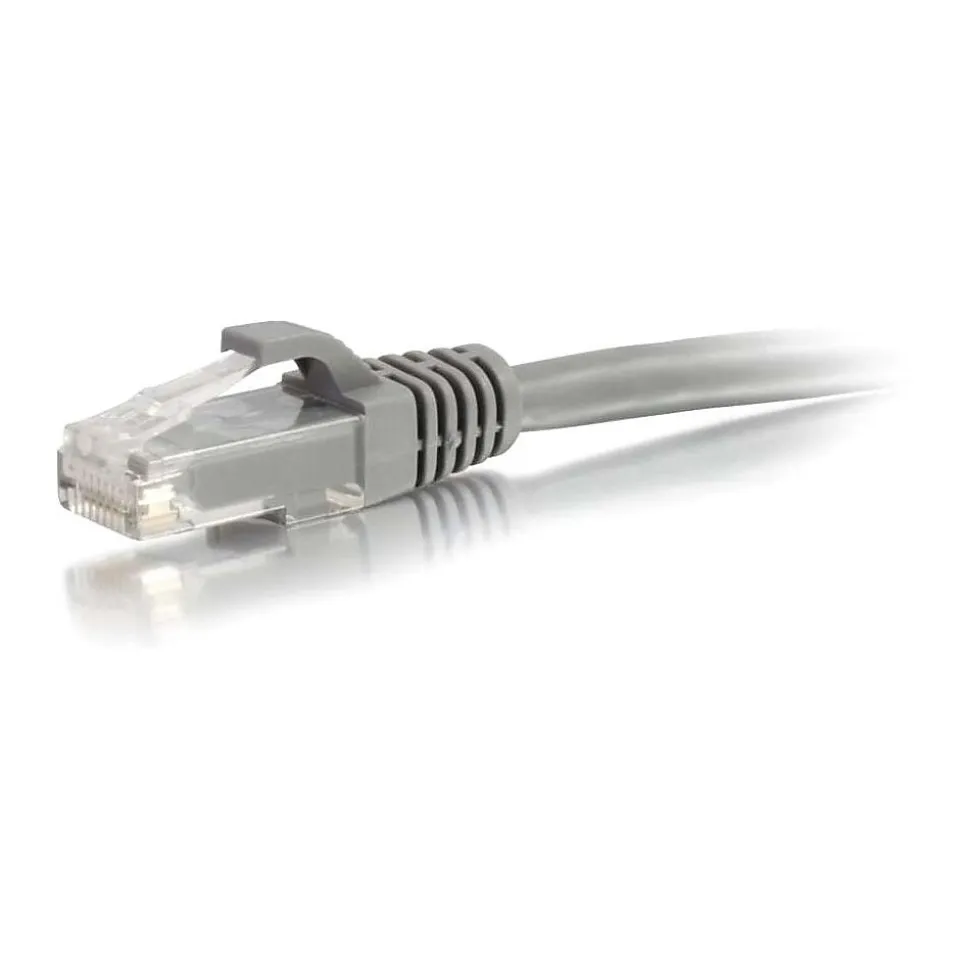 C2G ® 31340 5' RJ-45 Male/Male Cat6 Snagless Unshielded Ethernet Network Patch Cable, Gray | C2G Cables to Go Sale