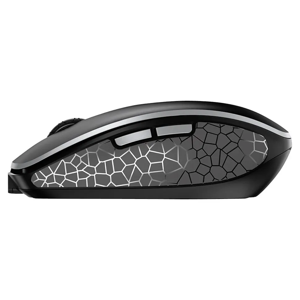 MW 9100 Wireless Optical 2.4 GHz Mouse, Black (JW-9100US-2) | Cherry Fashion