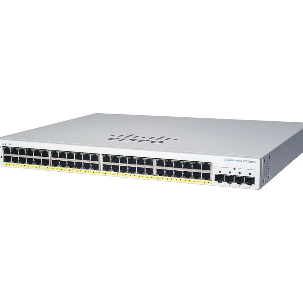 220 24-Port Gigabit Ethernet Managed Switch, Silver (CBS22024FP4XNA) | Cisco Cheap