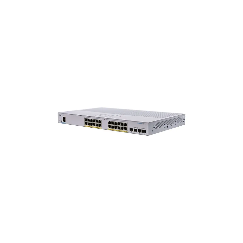 250 24-Port Gigabit Ethernet Managed Switch, Silver (CBS25024P4GNA) | Cisco Online