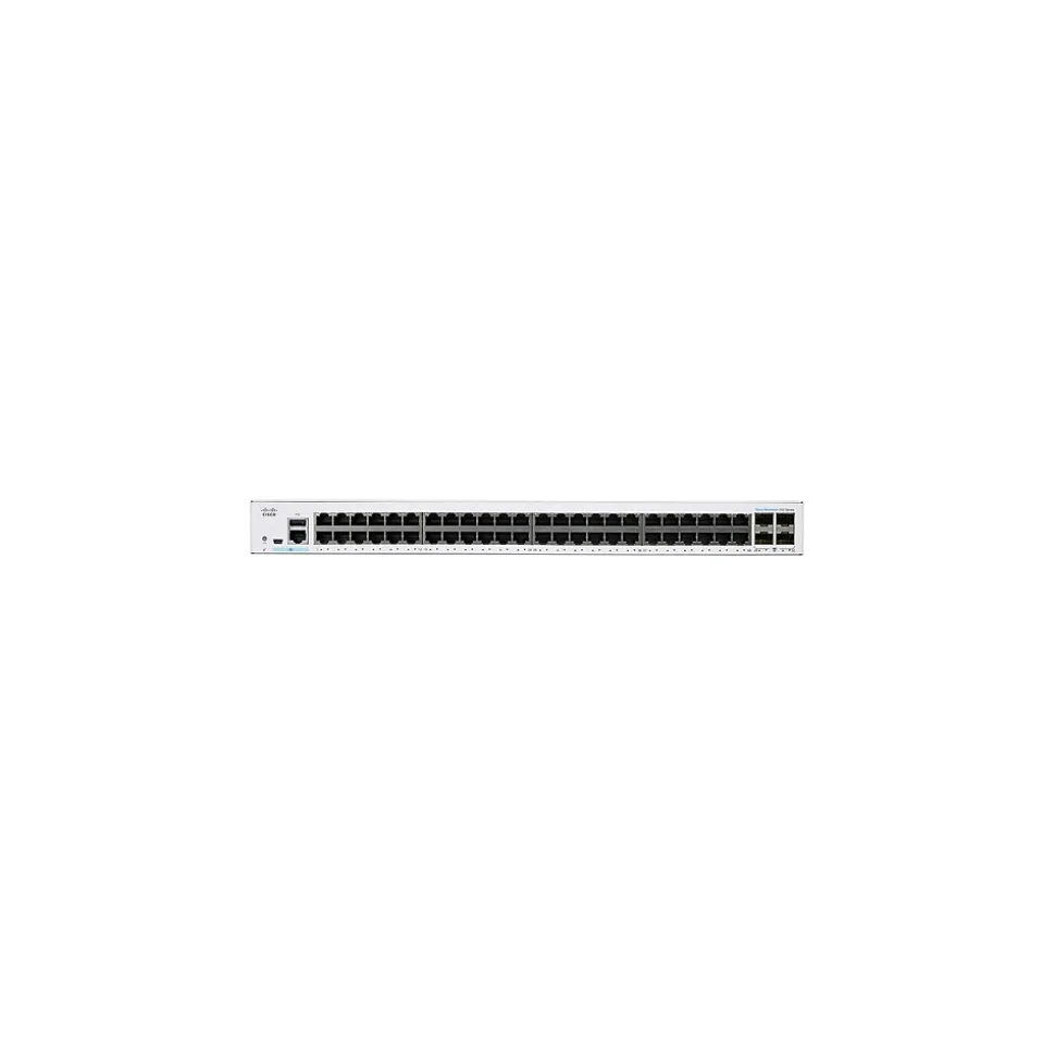 250 48-Port Gigabit Ethernet Managed Switch, Silver (CBS25048T4GNA) | Cisco Store