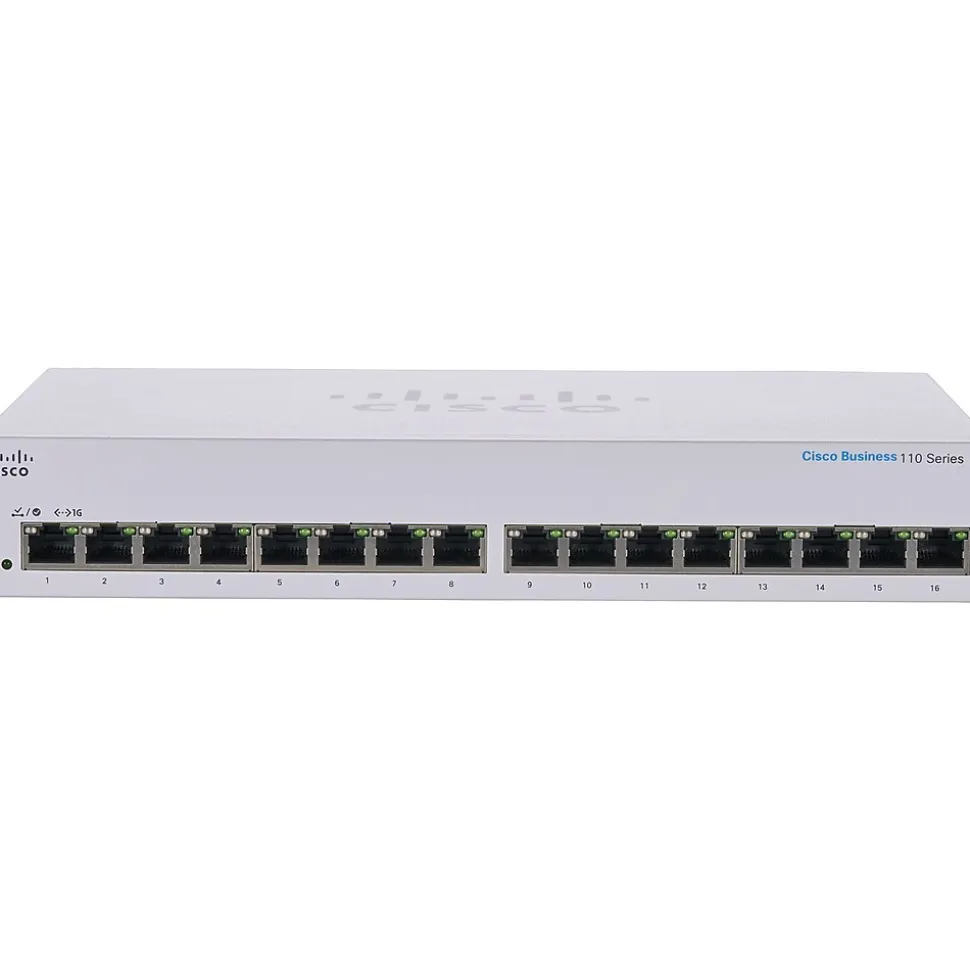 110 8-Port Gigabit Ethernet Managed Switch, Silver (CBS11016TNA) | Cisco Best Sale