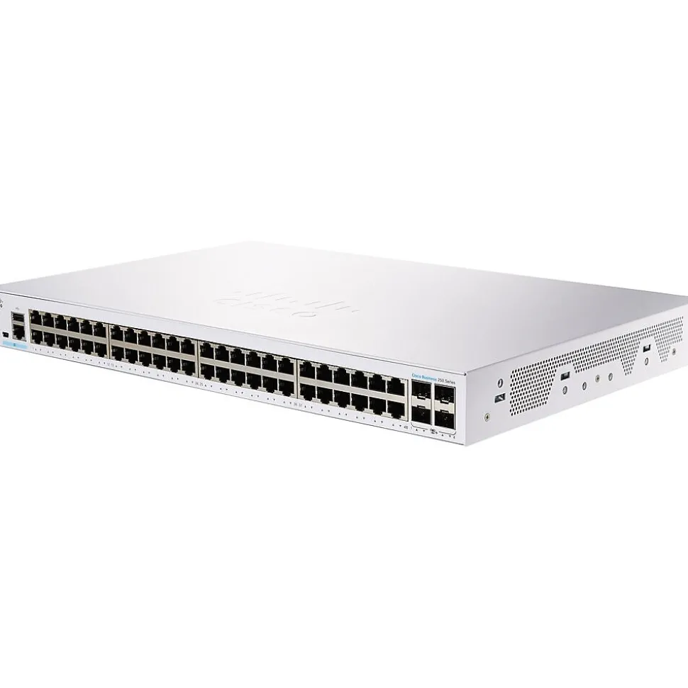 250 52-Port Gigabit Ethernet Managed Switch, Silver (CBS25048T4XNA) | Cisco Discount