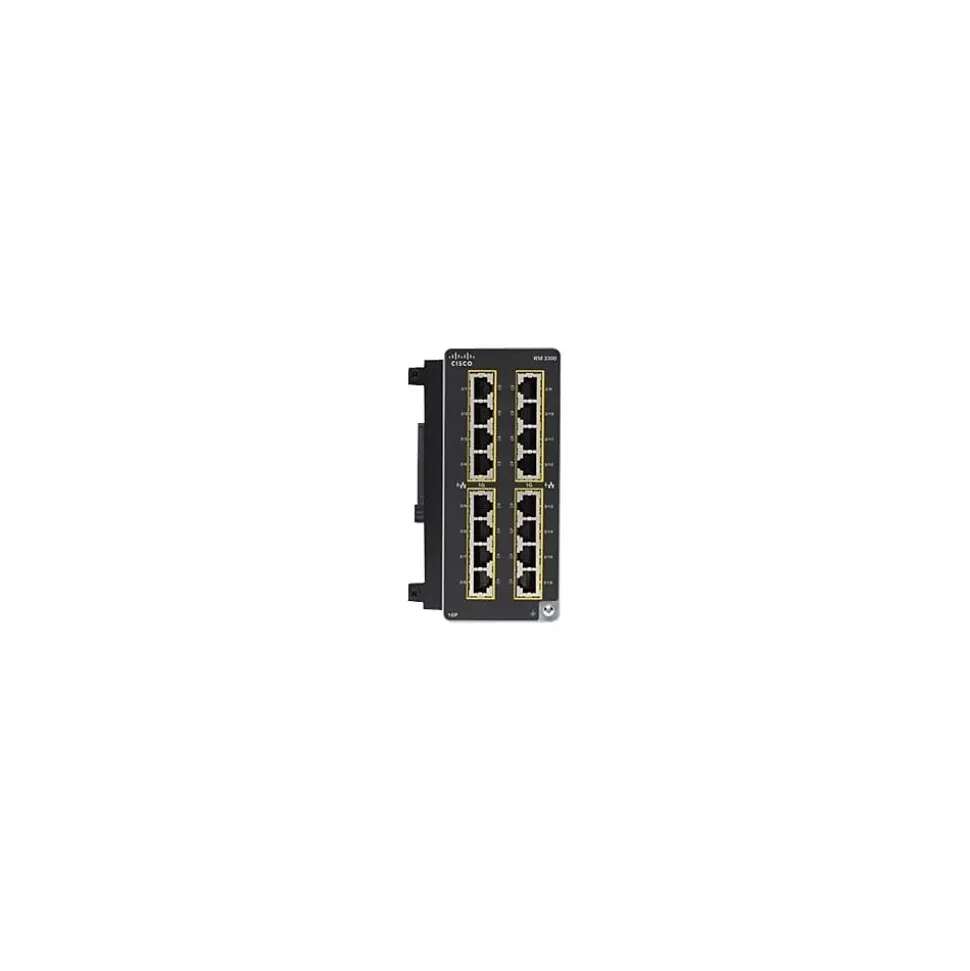Catalyst IE3300 Rugged Series IEM-3300-16P= 16-Port Gigabit Expansion Module | Cisco Clearance