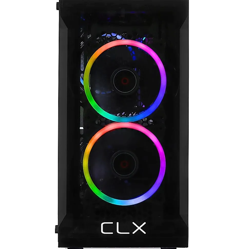 SET TGMSETRTA3502BM Gaming Desktop Computer, AMD Ryzen 7 5700X, 16GB Memory, 1TGB SSD, 2TB HDD | CLX New