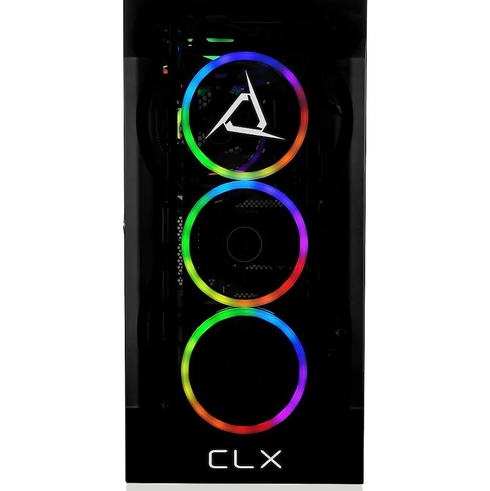 SET TGMSETRTU2B07BM Gaming Desktop Computer, AMD Ryzen 9 7900X, 32GB Memory, 1TB SSD, 4TB HDD | CLX Cheap