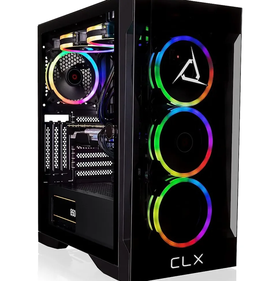 SET TGMSETRTU2B07BM Gaming Desktop Computer, AMD Ryzen 9 7900X, 32GB Memory, 1TB SSD, 4TB HDD | CLX Cheap