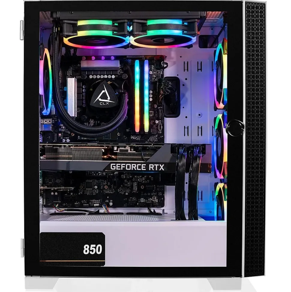 SET TGMSETRTU2C02WM Gaming Desktop Computer, Intel Core i7-13700KF, 32GB Memory, 1TB SSD, 4TB HDD | CLX Cheap