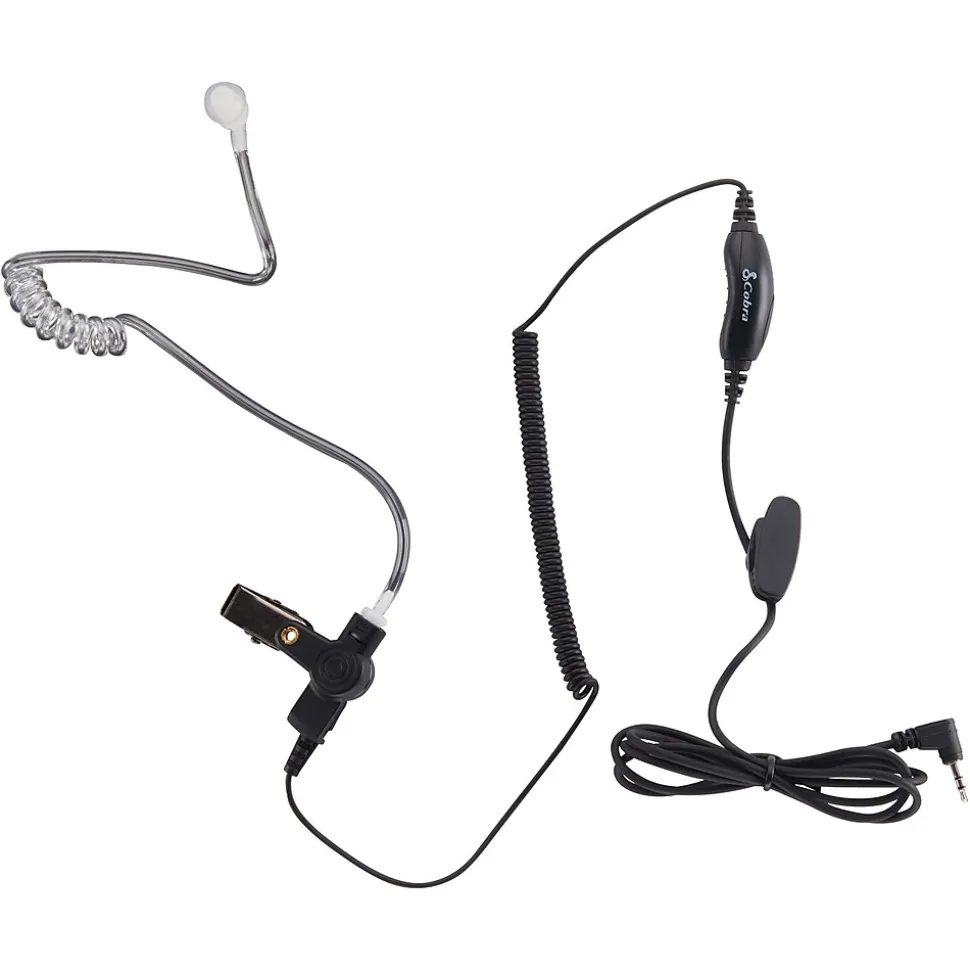 Surveillance Earbud Headset with Microphone, 3.5mm, (GA-SV01) | Cobra Flash Sale