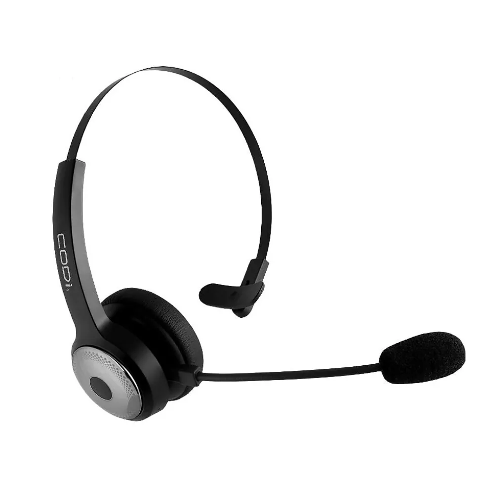 Claro Wireless Headset w/ Integrated AI-Powered ENC Microphone, Black (A04616) | CODi Flash Sale