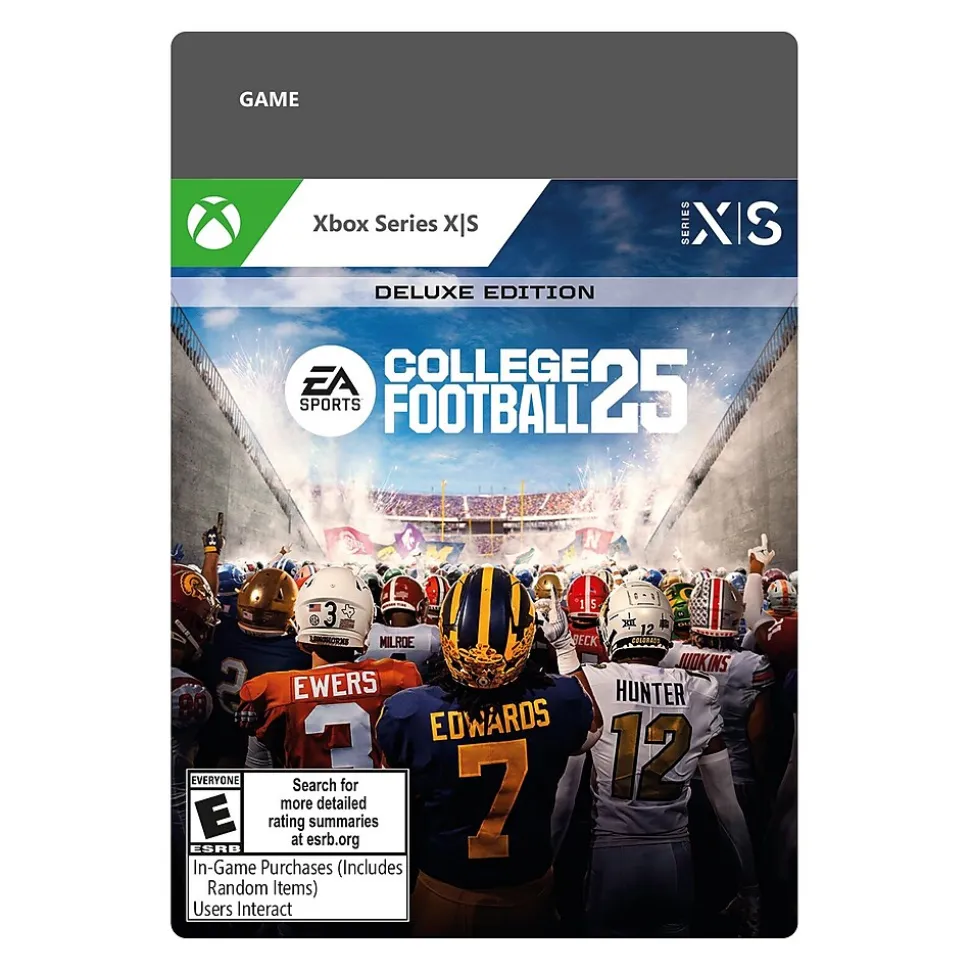 College Football 25: Deluxe Edition, Xbox Series X | S (Digital) | Microsoft Discount