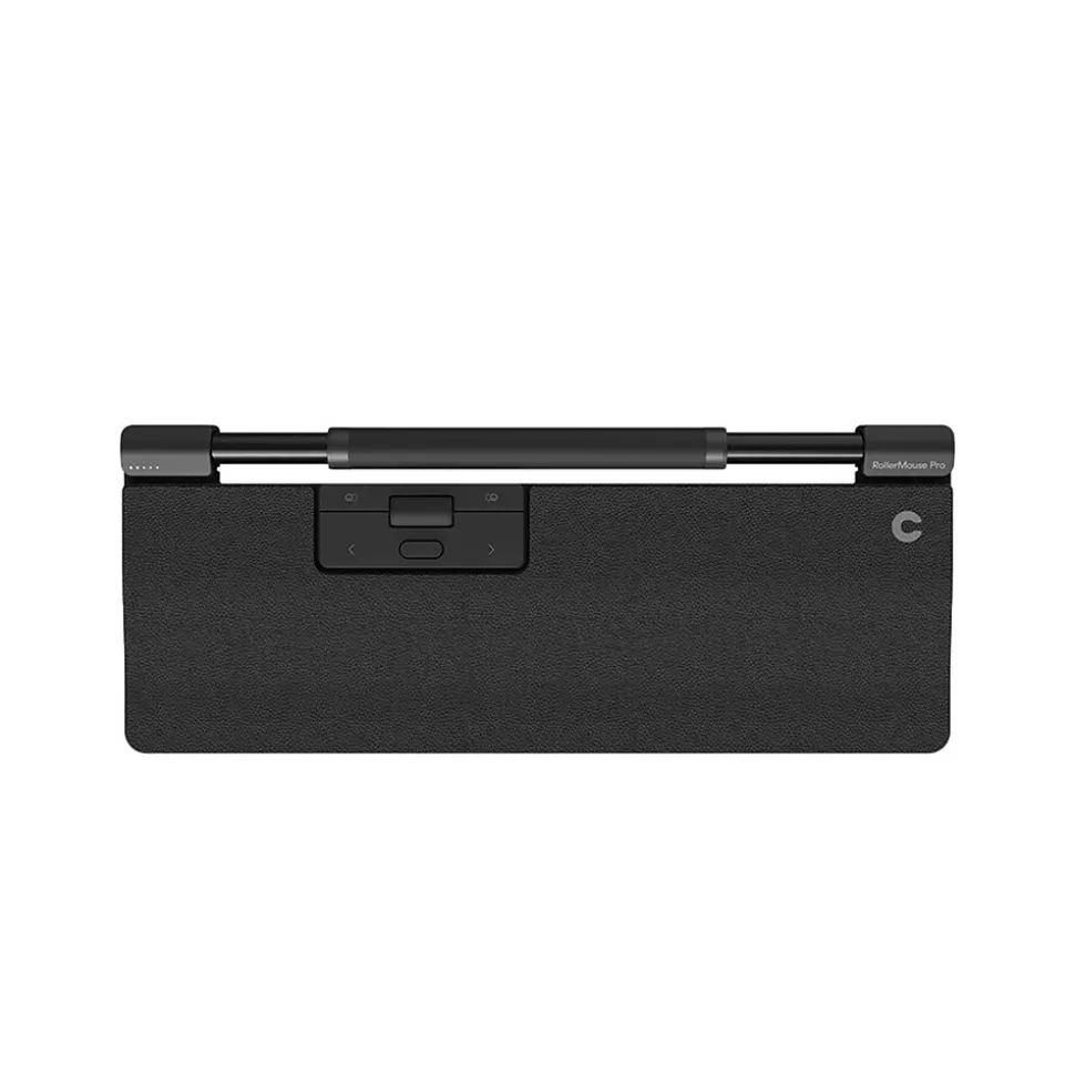RollerMouse Pro Vegan Leather Regular Wrist Rest, Wireless, Black (CDRMPRO10210) | Contour Design Discount