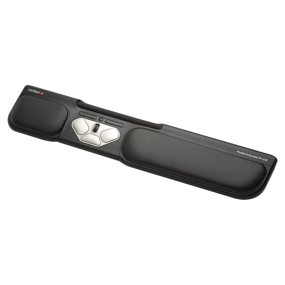 Contour RollerMouse Pro3 RM-PRO3 Rollerbar, Black | Contour Design Outlet