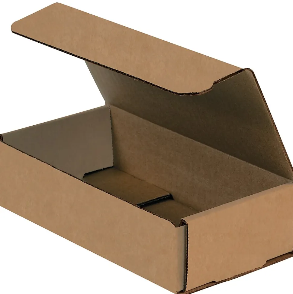 Corrugated Mailers, 12" x 4" x 2", Kraft, 50/Bundle (M1242K) | Partners Brand Shop