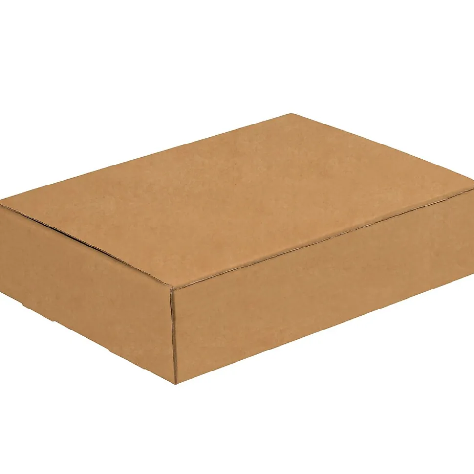 Corrugated Mailers, 12" x 9" x 4", Kraft, 50/Bundle (MLR1294K) | Partners Brand Discount