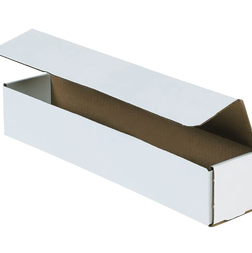 Corrugated Mailers, 12" x 2" x 2", White, 50/Bundle (M1222) | Partners Brand Best Sale